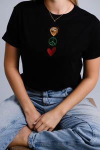 Camiseta Perro Símbolos