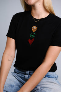 Camiseta Perro Símbolos