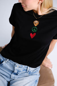 Camiseta Perro Símbolos