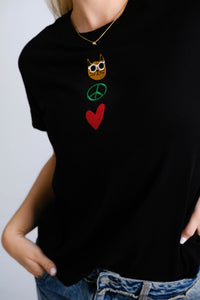 Camiseta Gato Símbolos