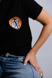 Camiseta Media Naranja Perro